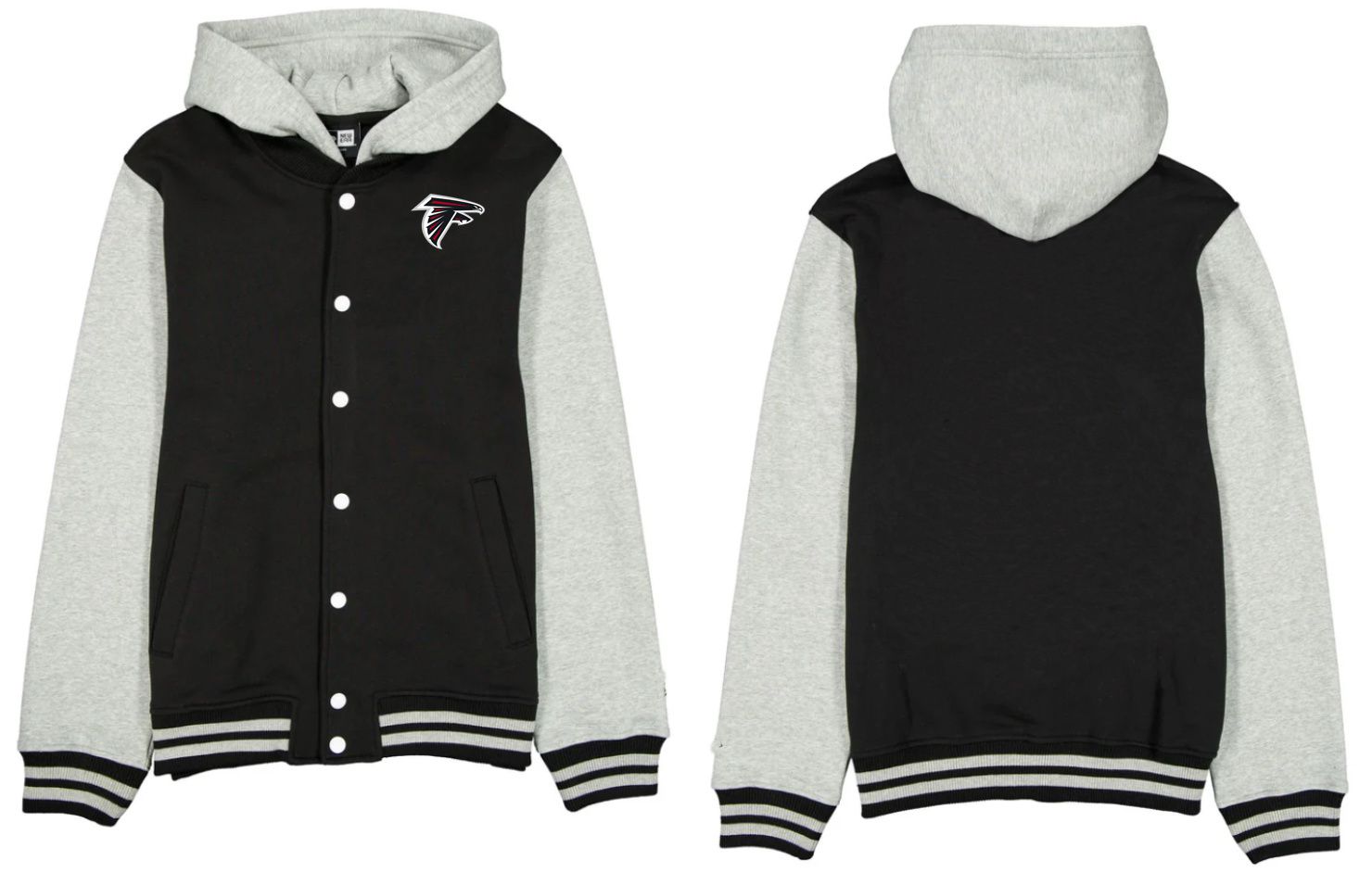 Men 2026 NFL Atlanta Falcons  jacket hoodie black 01->los angeles chargers->NFL Jersey